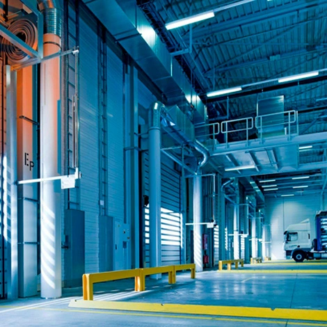 Intérieur d'une usine